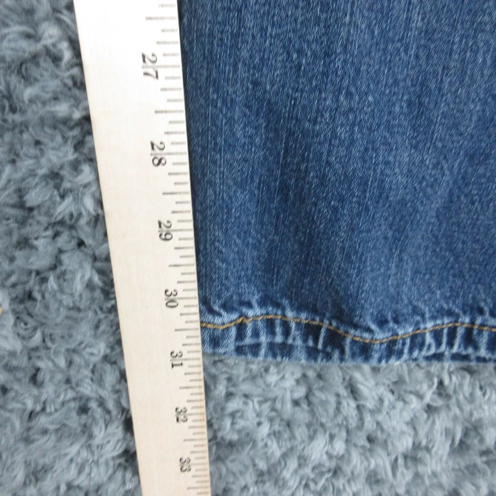 Levis 514 Jeans Mens 38x32 Blue Straight Leg Denim Medium Wash Classic 37x31*